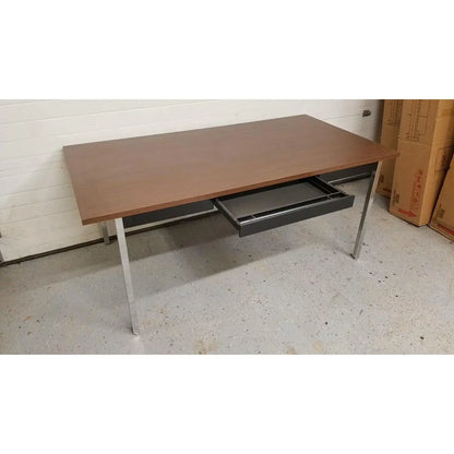 KNOLL 1960S OVERSIZE TANKER DESK BY ART METAL