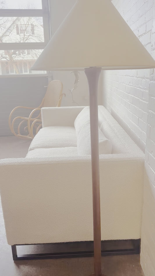 LYNETTE BOUCLE SHERPA SOFA