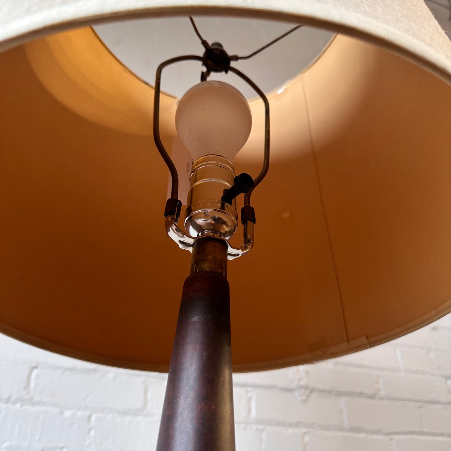 LOTTE AND GUNNAR BOSTLUND STONEWARE TABLE LAMP