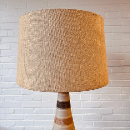 BITOSSI MCM STRIPED CERAMIC TABLE LAMP