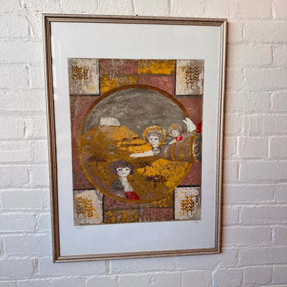 GIANCARLO BETTIS "MURA IN ROVINA 37/99" ART PIECE