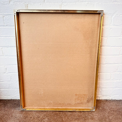SILKSCREEN PRINT BY RACHEL LEIBSON, FRAMED
