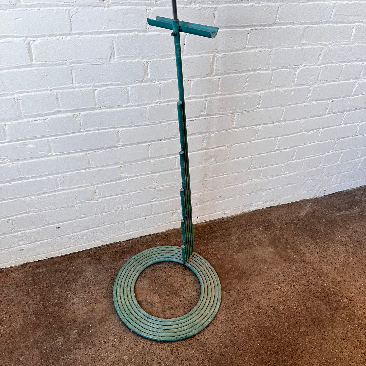 CURTIS JERE ADJUSTABLE METAL PICTURE STAND (SIGNED 1988)