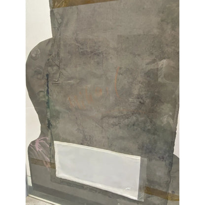 MIHAIL SIMEONOV ABSTRACT INTIGLIO MIXED MEDIA ART