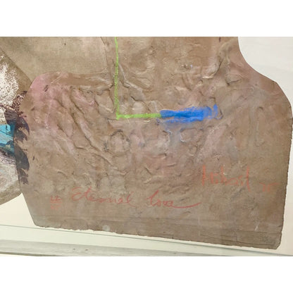 MIHAIL SIMEONOV ABSTRACT INTIGLIO MIXED MEDIA ART