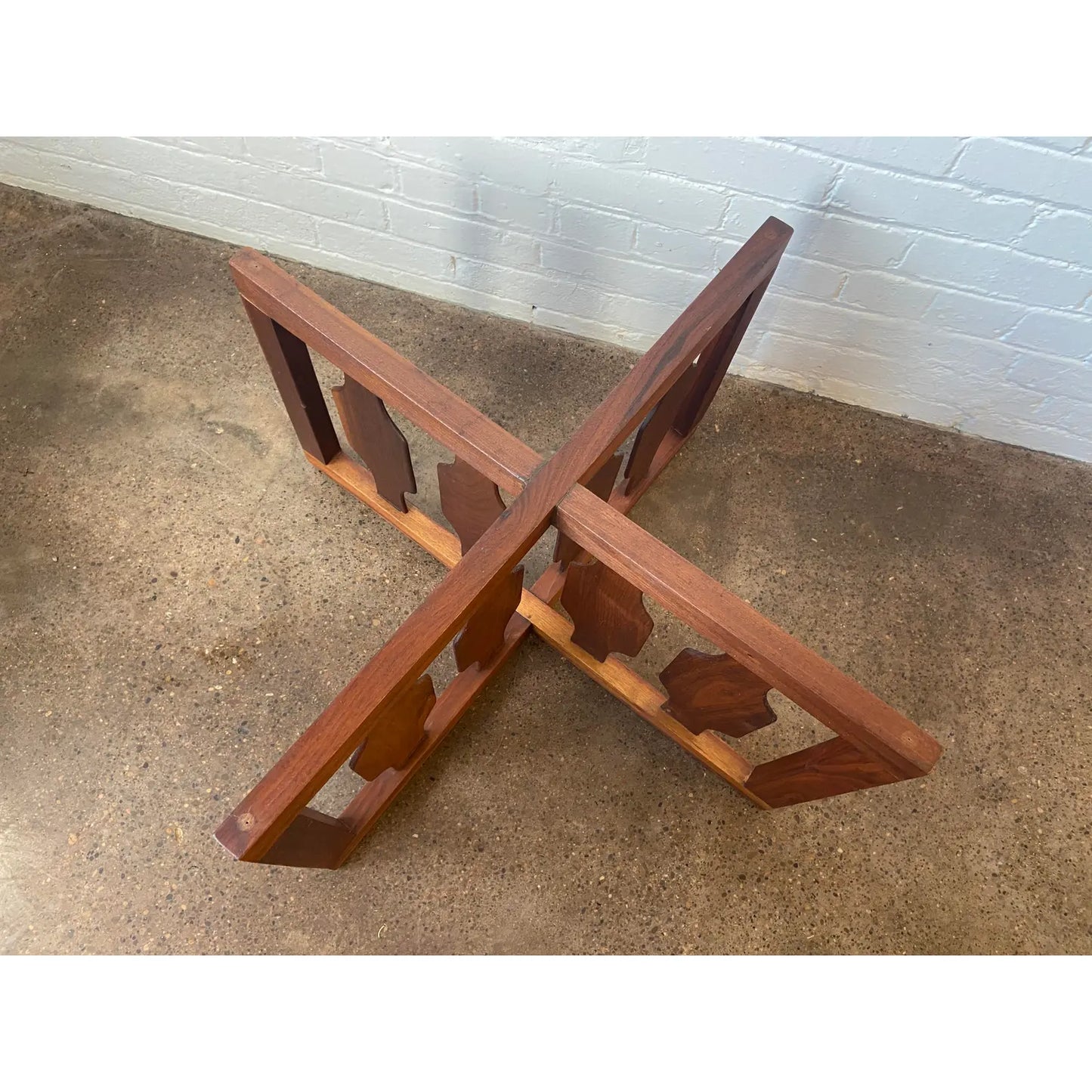 VINTAGE ADRIAN PEARSALL WALNUT SCULPTURAL COFFEE TABLE