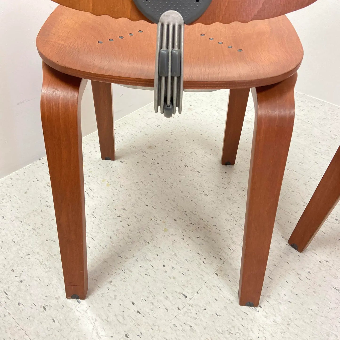 GIANCARLO PIRETTI BENTWOOD CYLON CHAIRS FOR KREUGER - A PAIR