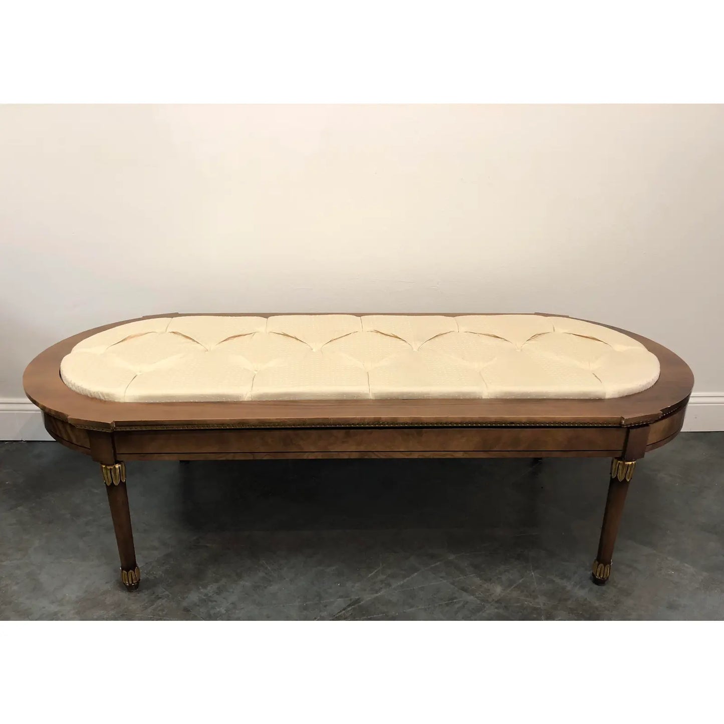 Hollywood Regency Convertible Coffee Table to Bench