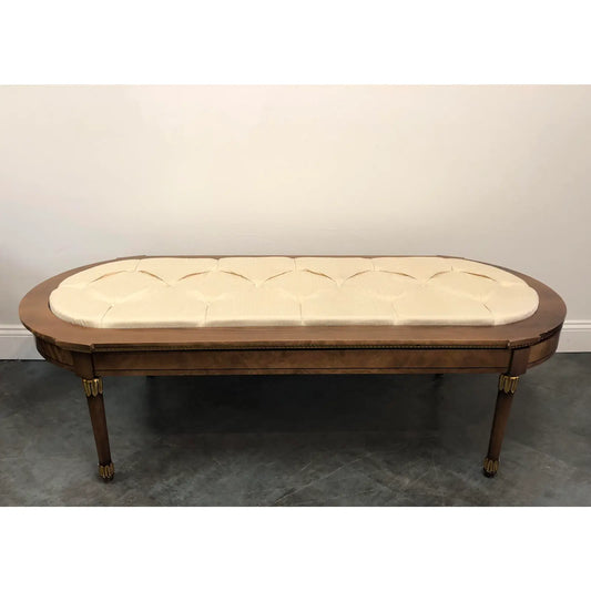 CONVERTIBLE COFFEE TABLE TO BENCH IN HOLLYWOOD REGENCY STYLE