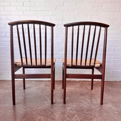 SYLVE STENQUIST FOR DUX DINING CHAIRS, 1950'S - SET OF 6