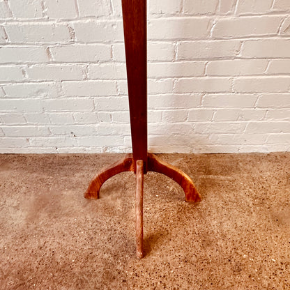 SCULPTURAL DANISH TEAK COAT RACK HALL TREE