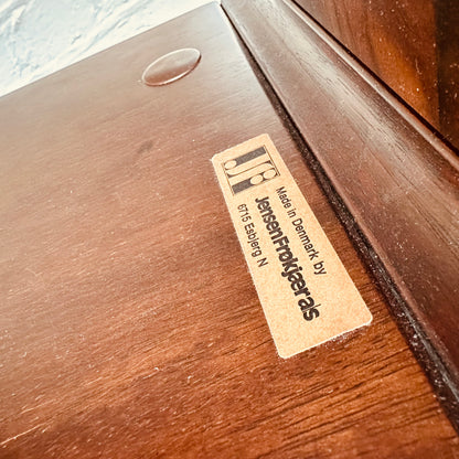 DANISH ROSEWOOD SIDE TABLES BY JENSEN FROKJAER