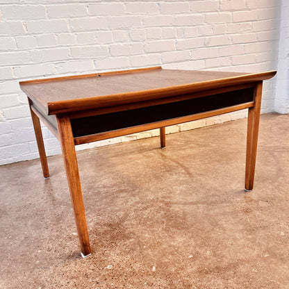 ASIAN FLAIR SQUARE WALNUT COFFEE TABLE BY LANE