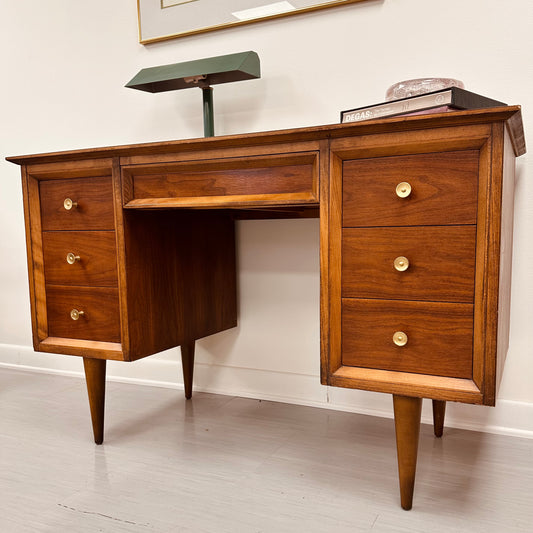 RESTORED MADDOX JAMESTOWN WALNUT WRITING DESK