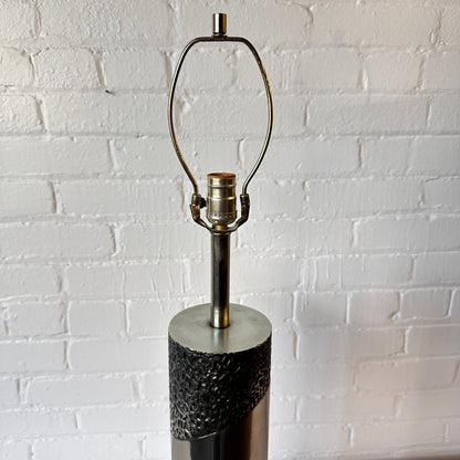 BRUTALIST LAMP IN RICHARD BARR STYLE