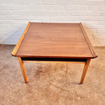 ASIAN FLAIR SQUARE WALNUT COFFEE TABLE BY LANE