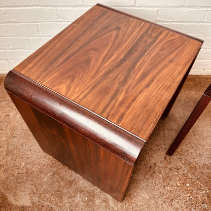 DANISH ROSEWOOD SIDE TABLES BY JENSEN FROKJAER