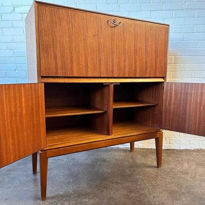 MAHOGANY COCKTAIL BAR CABINET BY GORDON RUSSELL