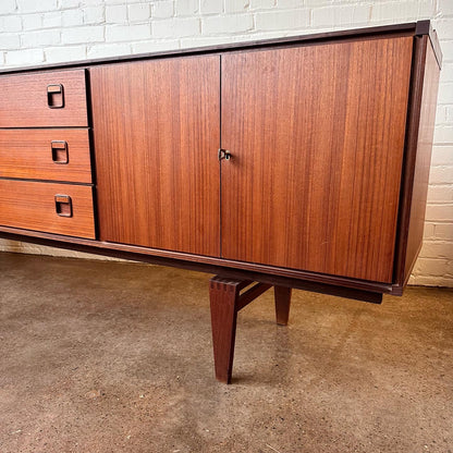 DUTCH MODERN LOWBOARD CREDENZA BY MARTEN FRANCKENA