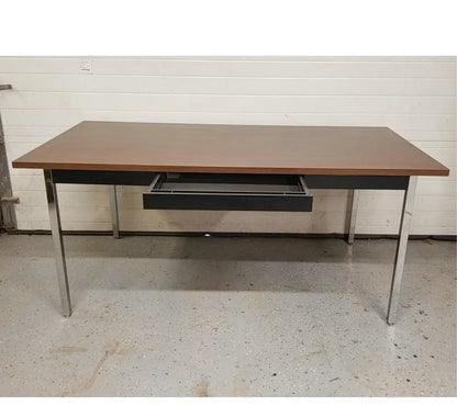 KNOLL 1960S OVERSIZE TANKER DESK BY ART METAL