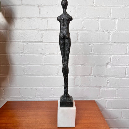BRONZE SCULPTURE "EVENING SHADOW" ETRUSCAN STYLE
