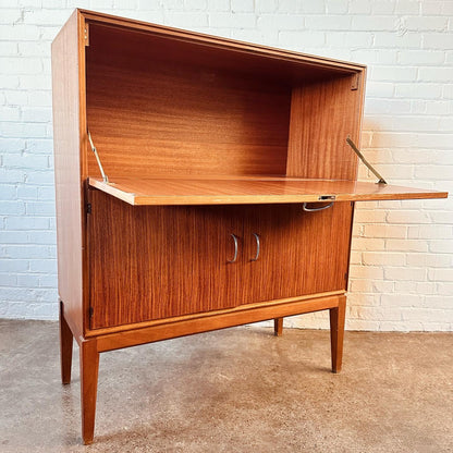 MAHOGANY COCKTAIL BAR CABINET BY GORDON RUSSELL