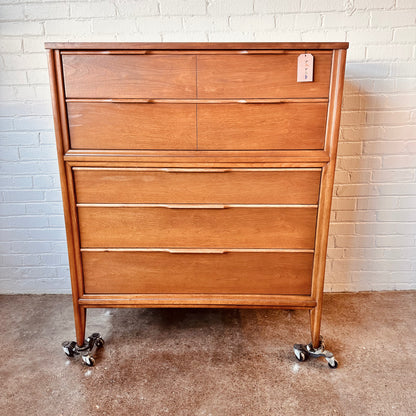 RESTORED 5 DRAWER DRESSER BY KENT COFFEY