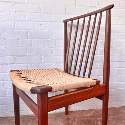 SYLVE STENQUIST FOR DUX DINING CHAIRS, 1950'S - SET OF 6
