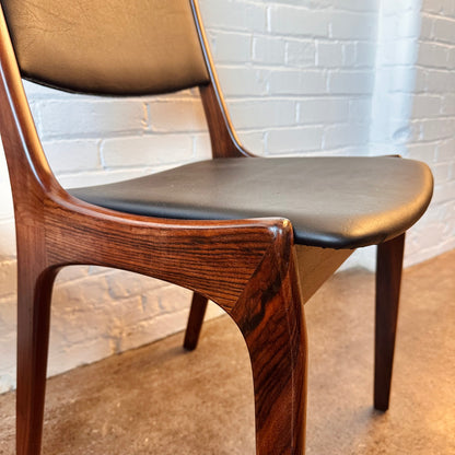 KAI KRISTENSEN ROSEWOOD DINING CHAIRS FOR K.S. MOBLER - SET OF 6