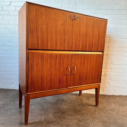 MAHOGANY COCKTAIL BAR CABINET BY GORDON RUSSELL