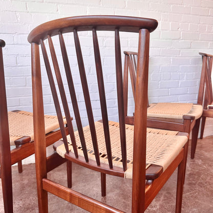 SYLVE STENQUIST FOR DUX DINING CHAIRS, 1950'S - SET OF 6