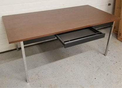 KNOLL 1960S OVERSIZE TANKER DESK BY ART METAL