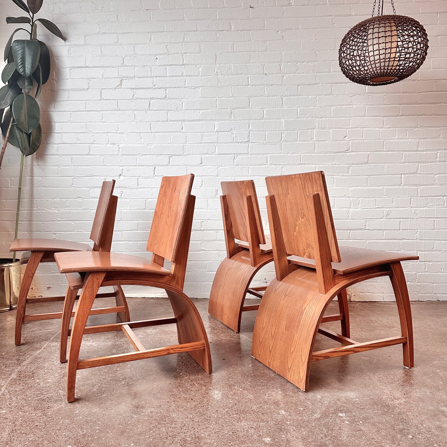 BENTWOOD CHAIRS BY ROBERT BLAIR - SET OF 4