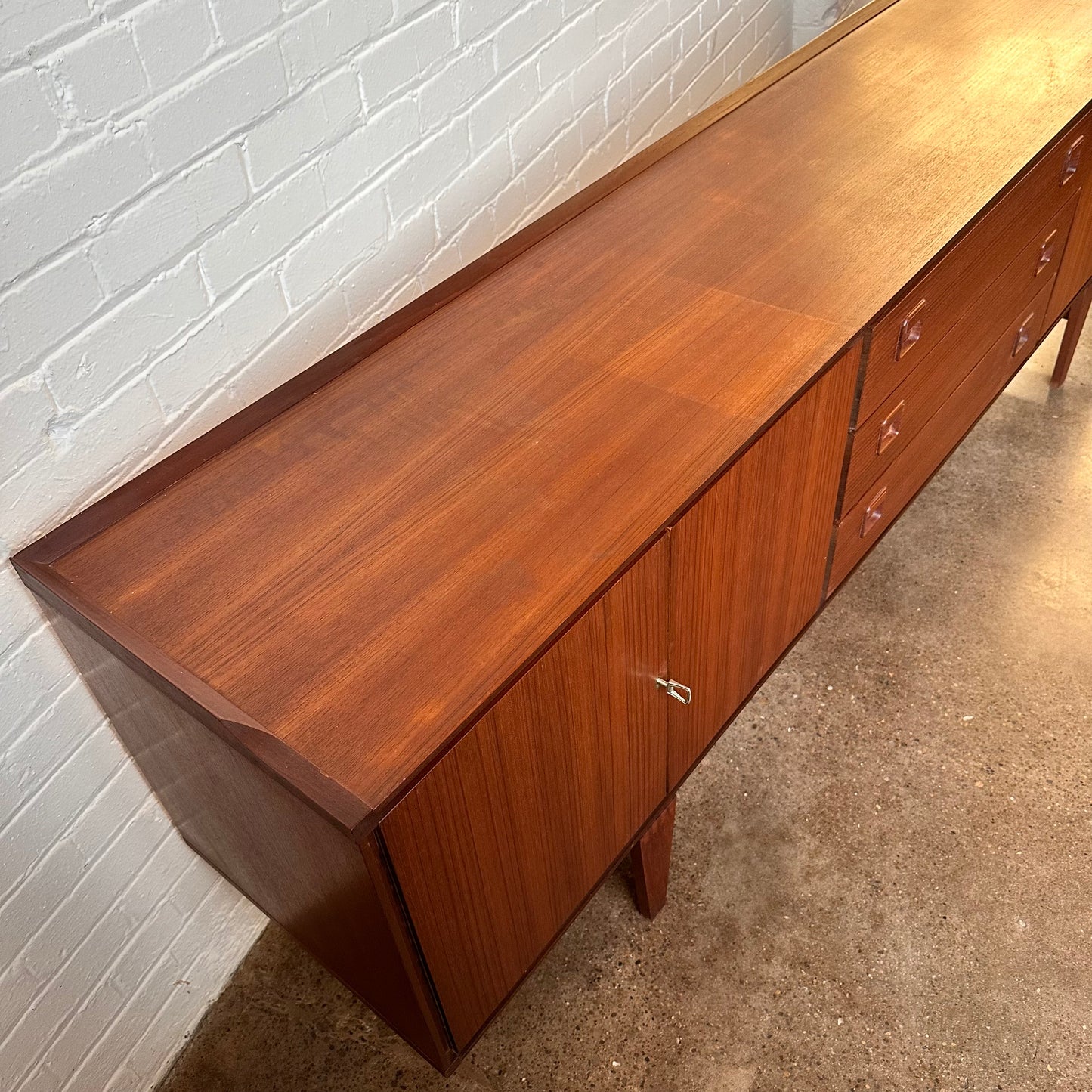 DUTCH MODERN LOWBOARD CREDENZA BY MARTEN FRANCKENA