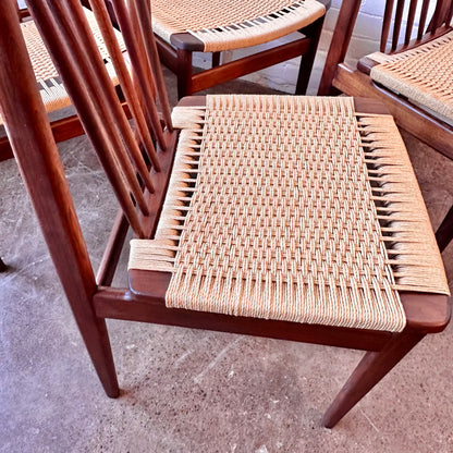 SYLVE STENQUIST FOR DUX DINING CHAIRS, 1950'S - SET OF 6
