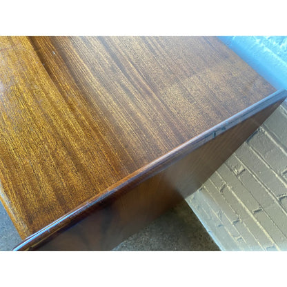 A YOUNGER CREDENZA IN AFROMOSIA & TEAK BY JOHN HUBERT