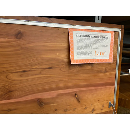 MCM WALNUT CEDAR CHEST BY LANE