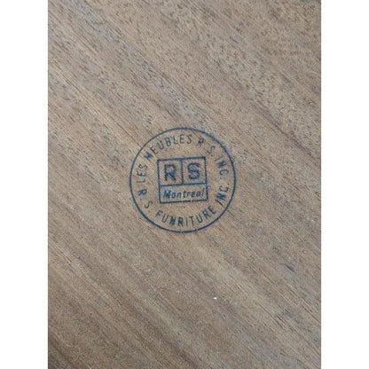 TEAK R.S. ASSOCIATES END TABLES - PAIR