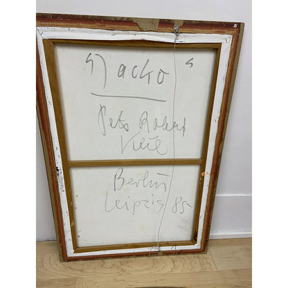 FRAMED PETER KEIL ACRYLIC ON CANVAS