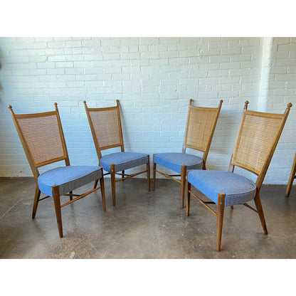 CANNED GAMING CHAIRS BY KIPP STEWART FOR DREXEL DECLARATION