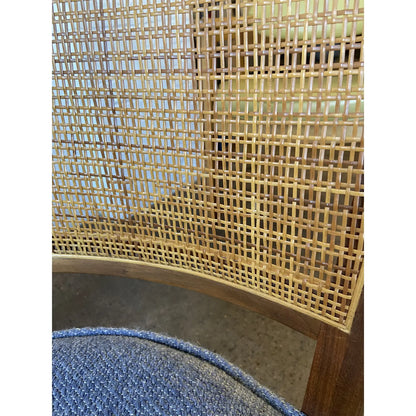 CANNED GAMING CHAIRS BY KIPP STEWART FOR DREXEL DECLARATION