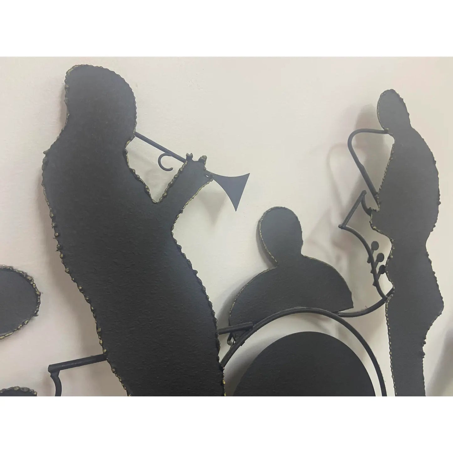 1980S CURTIS JERE MUSICAL NOTE WALL DECOR