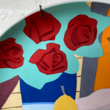TOM WESSELMANN “FROZEN TEARS” ROSENTHAL WALL PLATE