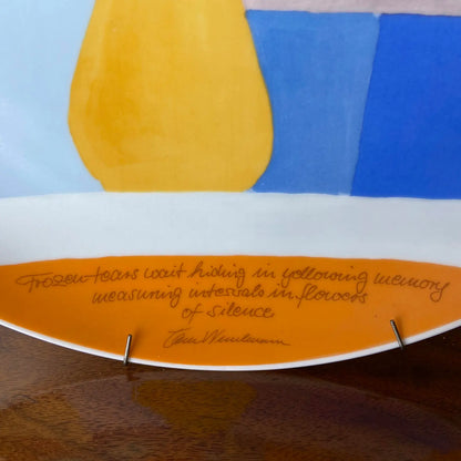 TOM WESSELMANN “FROZEN TEARS” ROSENTHAL WALL PLATE