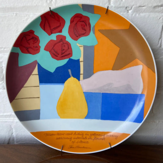 TOM WESSELMANN “FROZEN TEARS” ROSENTHAL WALL PLATE