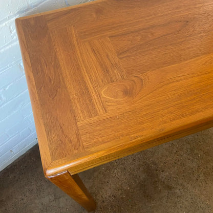 RESTORED VEJLE STOLE TEAK CONSOLE TABLE