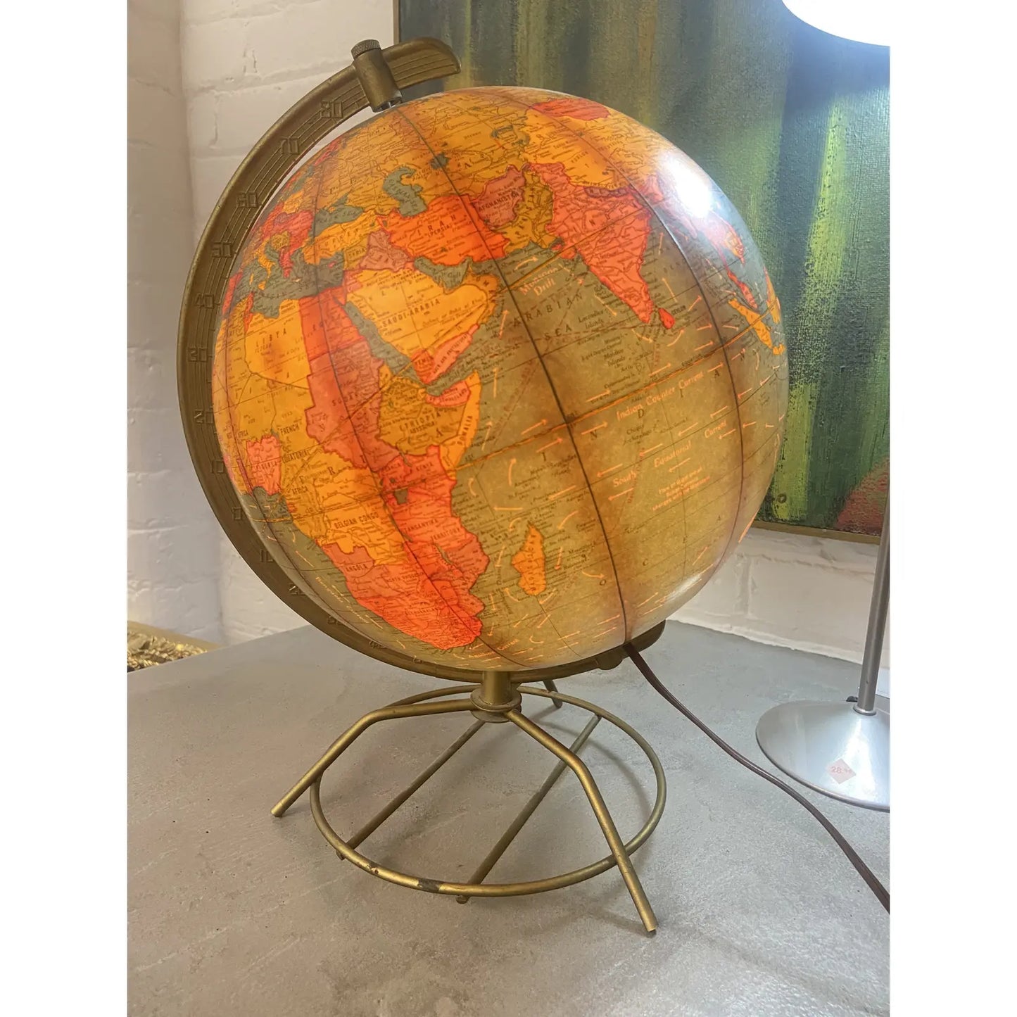 CRAM’S ILLUMINATING TERRESTRIAL GLOBE