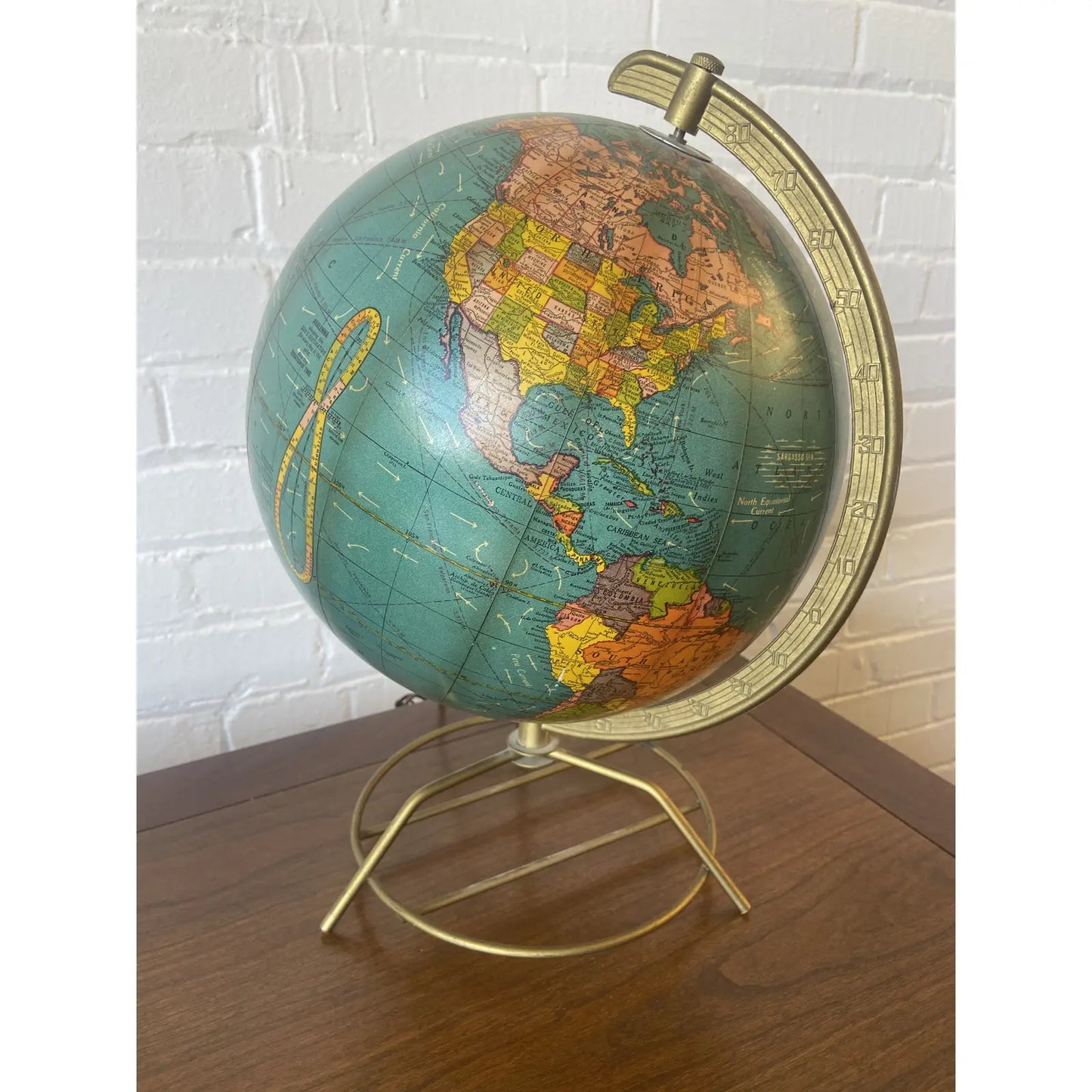 CRAM’S ILLUMINATING TERRESTRIAL GLOBE