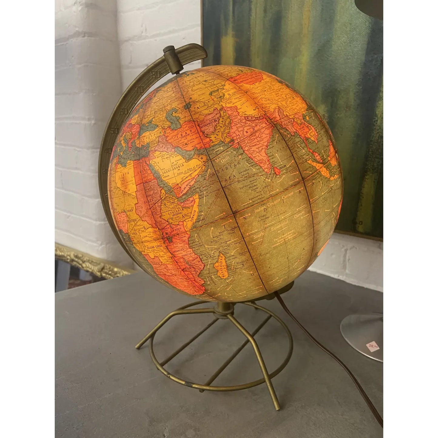 CRAM’S ILLUMINATING TERRESTRIAL GLOBE