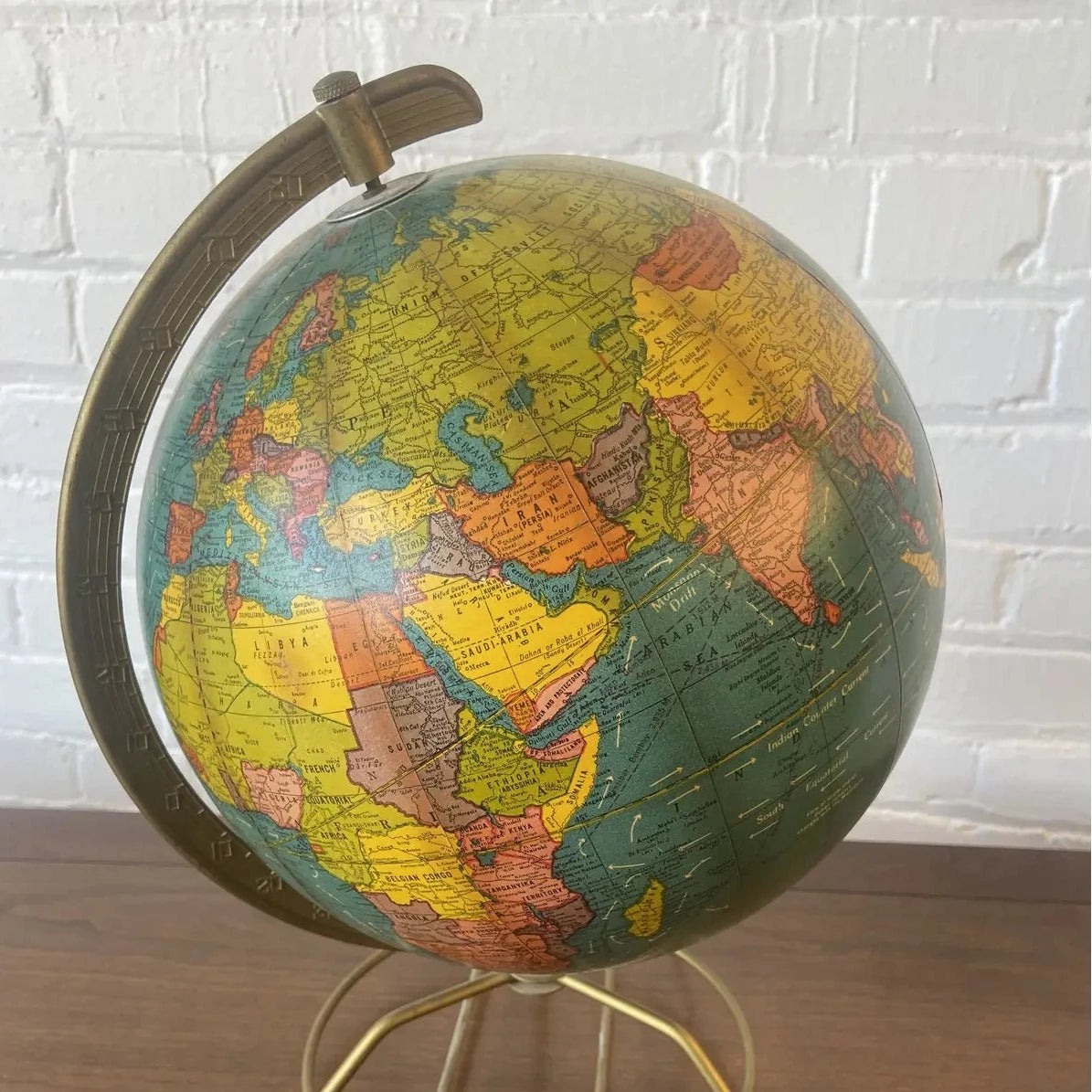 CRAM’S ILLUMINATING TERRESTRIAL GLOBE